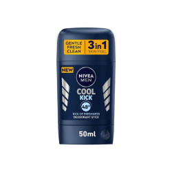 NIVEA MEN Cool Kick, Deodorant for Men, Fresh Scent, Stick 50ml